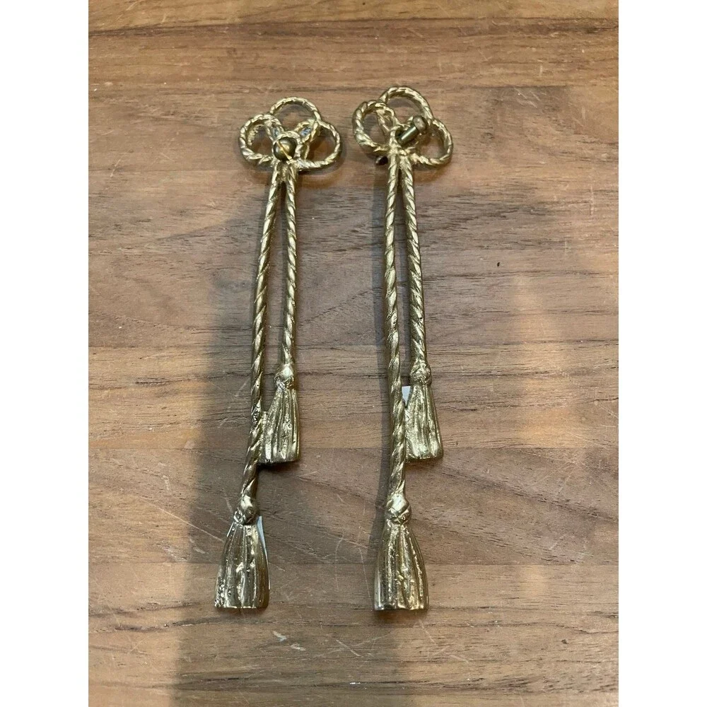 Brass long ropes bow Wall Hooks
